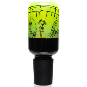 Shop Zach P - Sketch Series Slide - Slyme & Black - Fuck Art Lets Kill - 18mm in australian