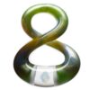 Shop Natey - Infinite Study - Infiniti Loop Pendant #125 - Mystery Adventurine in australian