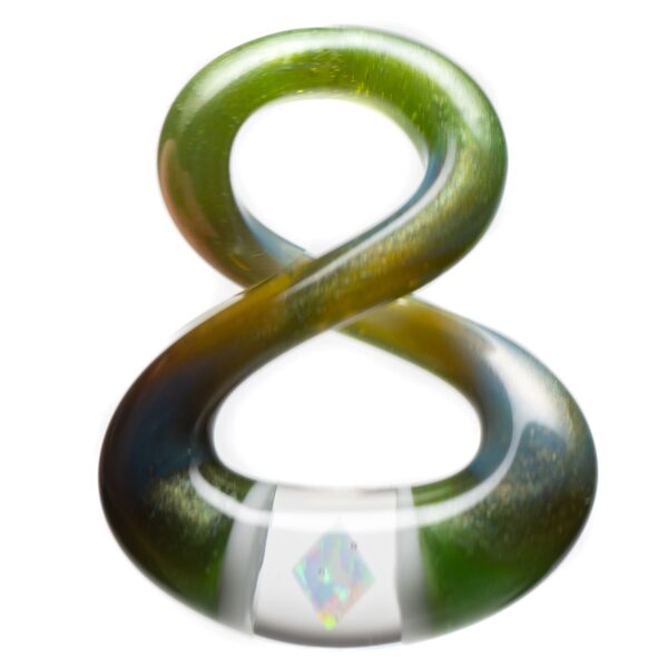 Shop Natey - Infinite Study - Infiniti Loop Pendant #125 - Mystery Adventurine in australian