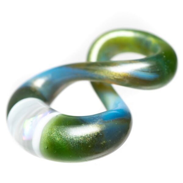 Shop Natey - Infinite Study - Infiniti Loop Pendant #125 - Mystery Adventurine in australian