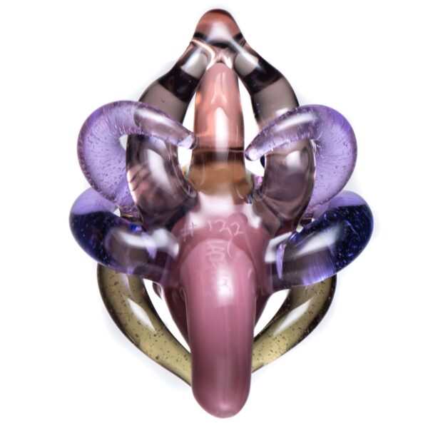 Shop LaceFace - Warrior Goddess Pendant #122 - CFL Purples in australian
