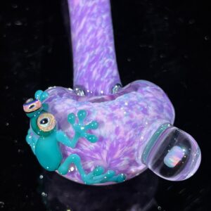 Shop Purple Fancy Opal Frog Spoon in australian