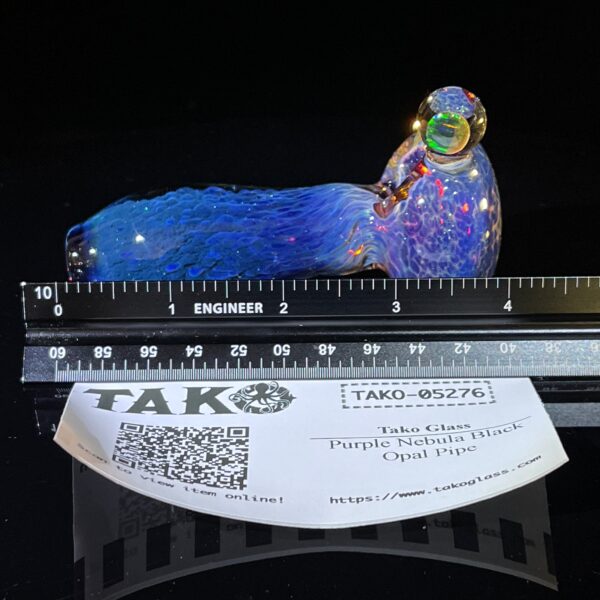 Shop Purple Nebula Black Opal Pipe in australian
