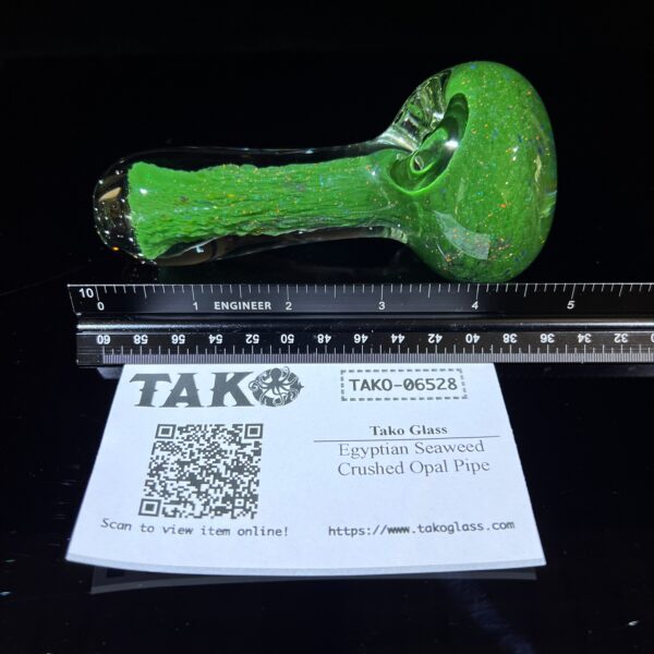 Shop Egyptian Seaweed Crushed Opal Pipe in australian