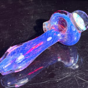 Shop Purple Plasma Pipe with Opal Coin in australian