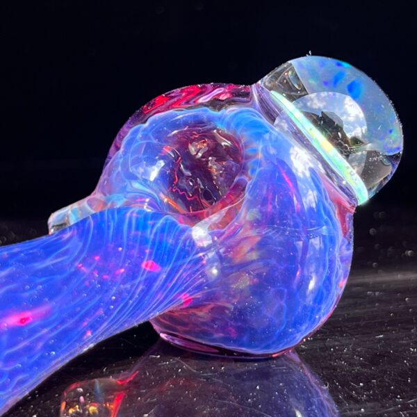 Shop Purple Plasma Pipe with Opal Coin in australian