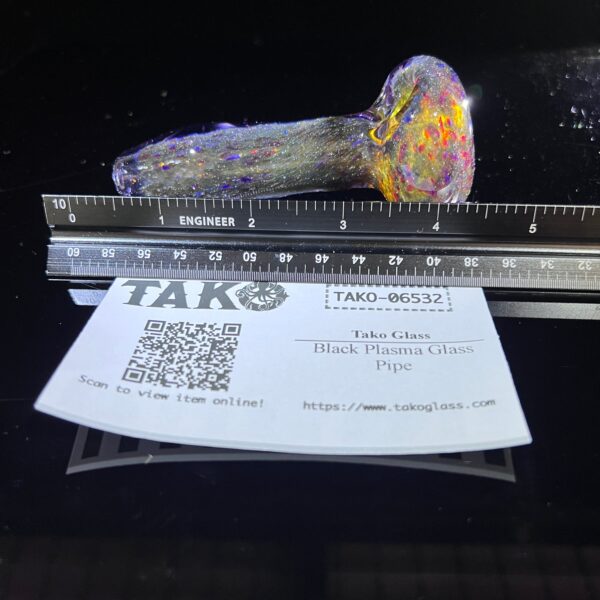 Shop Black Plasma Glass Pipe in australian