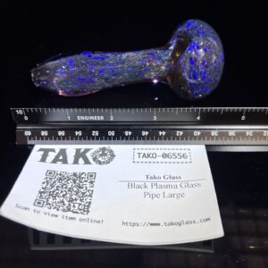 Shop Black Plasma Glass Pipe Large in australian