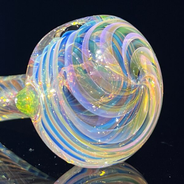 Shop Thick Fume Pipe Green Slyme Marble in australian