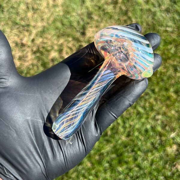 Shop Thick Fume Pipe Green Slyme Marble in australian