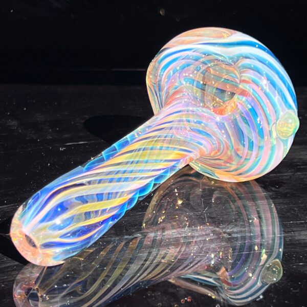 Shop Thick Fume Pipe Green Slyme Marble in australian