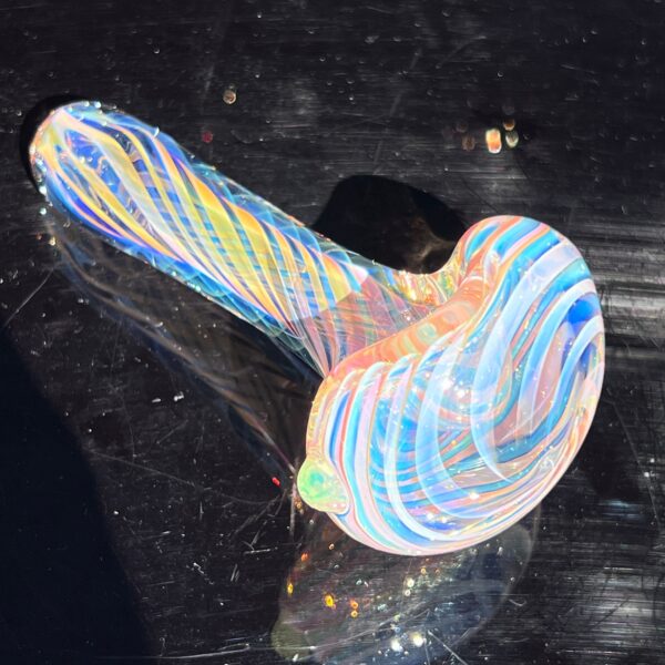 Shop Thick Fume Pipe Green Slyme Marble in australian