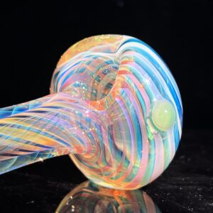 Shop Thick Fume Pipe Green Slyme Marble in australian