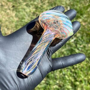 Shop Thick Fume Pipe Green Slyme Marble in australian