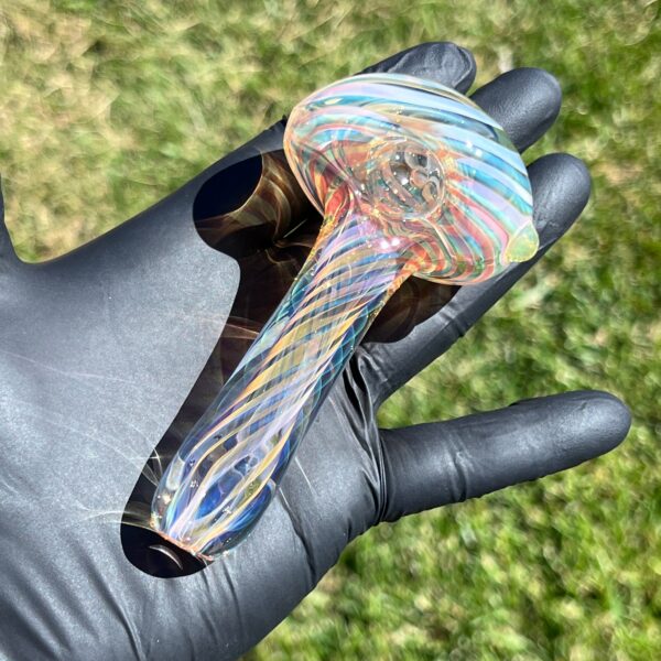 Shop Thick Fume Pipe Green Slyme Marble in australian