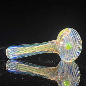 Shop Thick Fume Pipe Green Slyme Marble in australian