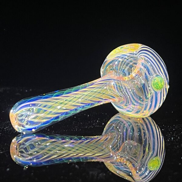 Shop Thick Fume Pipe Green Slyme Marble in australian