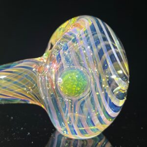 Shop Thick Fume Pipe Green Slyme Marble in australian