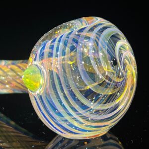 Shop Thick Fume Pipe Green Slyme Marble in australian