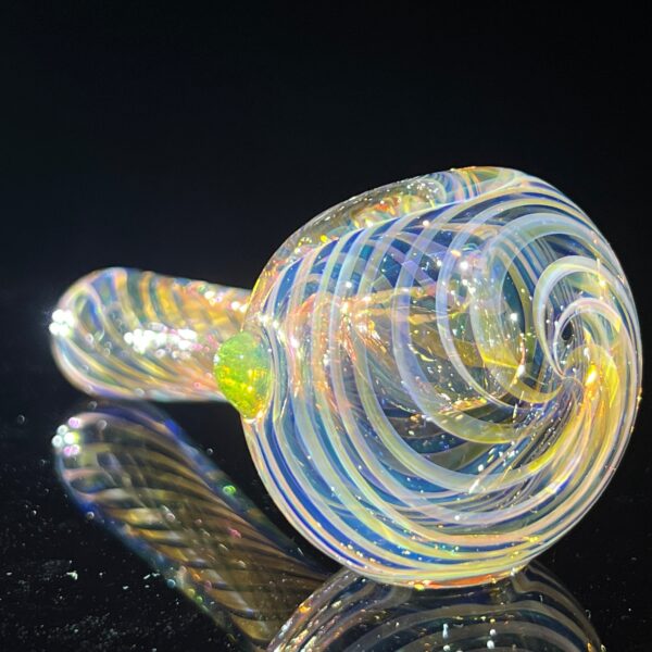 Shop Thick Fume Pipe Green Slyme Marble in australian