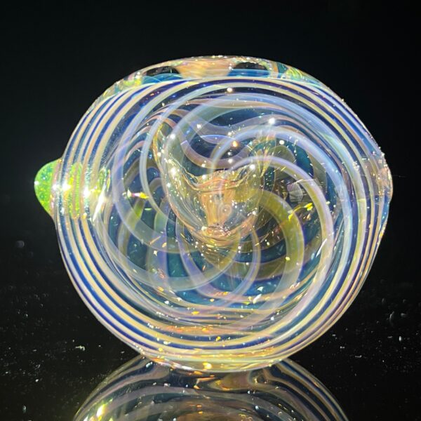 Shop Thick Fume Pipe Green Slyme Marble in australian