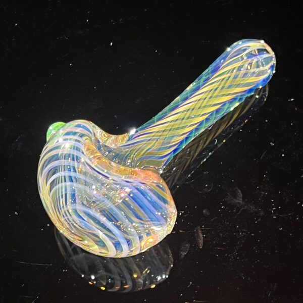 Shop Thick Fume Pipe Green Slyme Marble in australian