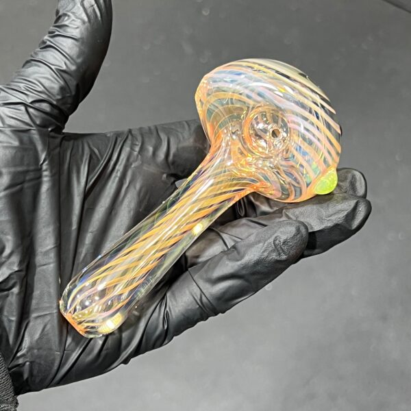 Shop Thick Fume Pipe Green Slyme Marble in australian
