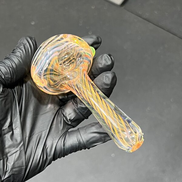 Shop Thick Fume Pipe Green Slyme Marble in australian