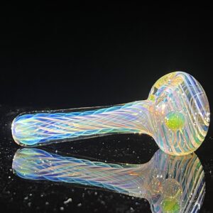 Shop Thick Fume Pipe Green Slyme Marble in australian