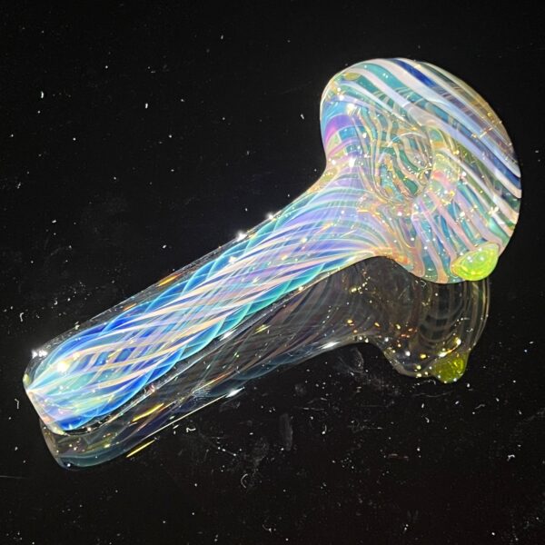 Shop Thick Fume Pipe Green Slyme Marble in australian