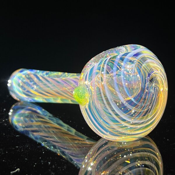 Shop Thick Fume Pipe Green Slyme Marble in australian
