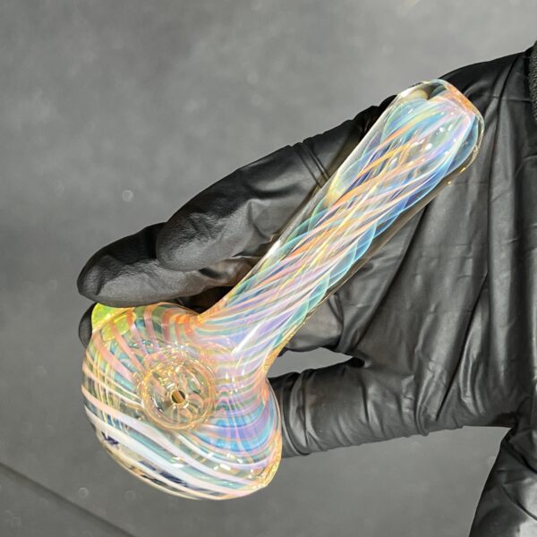 Shop Thick Fume Pipe Green Slyme Marble in australian