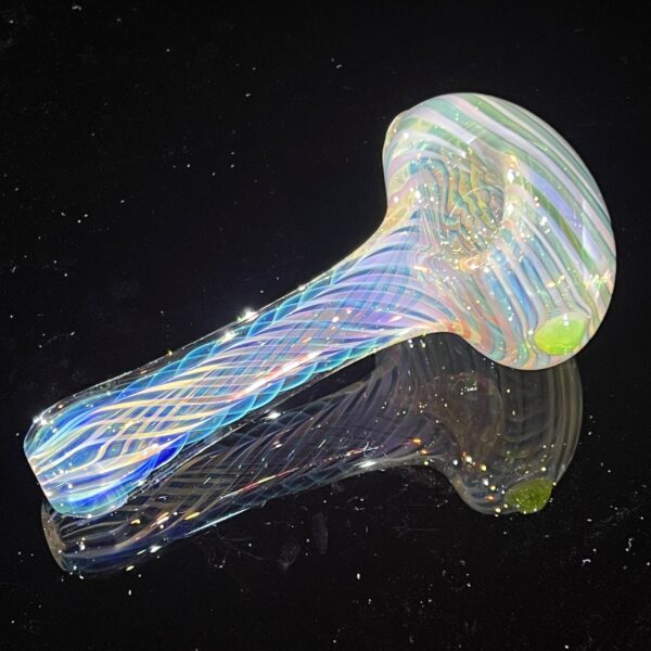 Shop Thick Fume Pipe Green Slyme Marble in australian