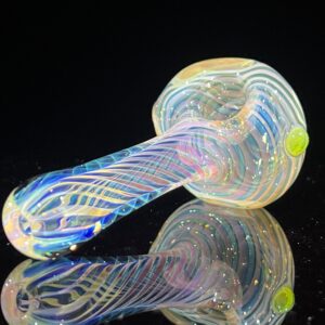Shop Thick Fume Pipe Green Slyme Marble in australian