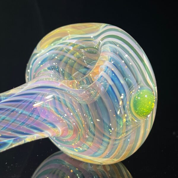 Shop Thick Fume Pipe Green Slyme Marble in australian