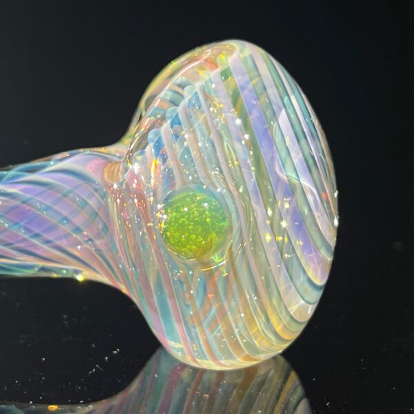 Shop Thick Fume Pipe Green Slyme Marble in australian