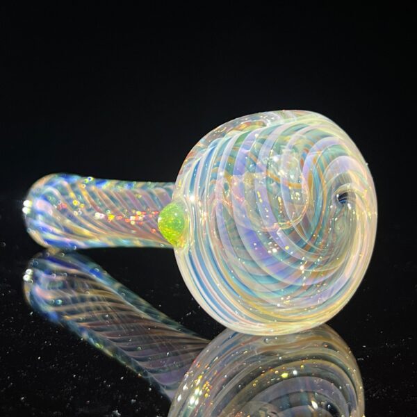 Shop Thick Fume Pipe Green Slyme Marble in australian
