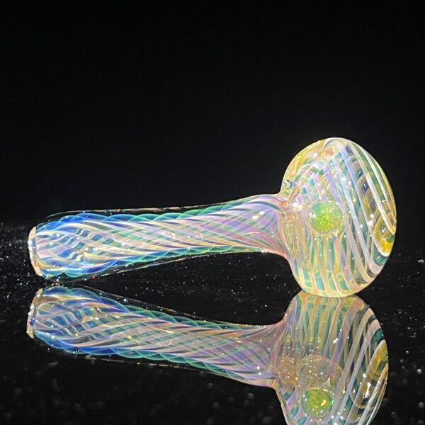 Shop Thick Fume Pipe Green Slyme Marble in australian