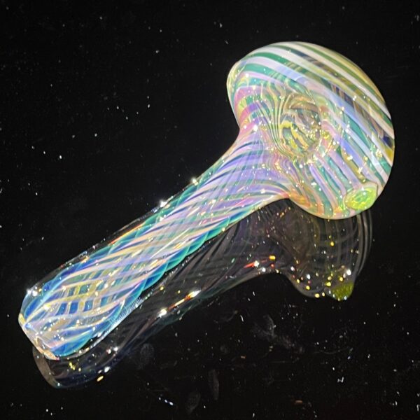 Shop Thick Fume Pipe Green Slyme Marble in australian