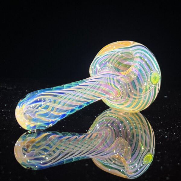 Shop Thick Fume Pipe Green Slyme Marble in australian