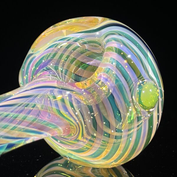 Shop Thick Fume Pipe Green Slyme Marble in australian