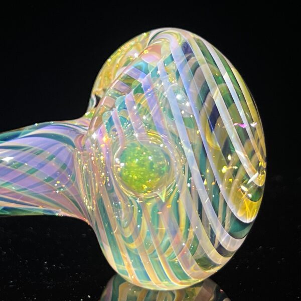 Shop Thick Fume Pipe Green Slyme Marble in australian