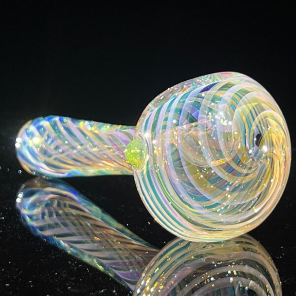 Shop Thick Fume Pipe Green Slyme Marble in australian