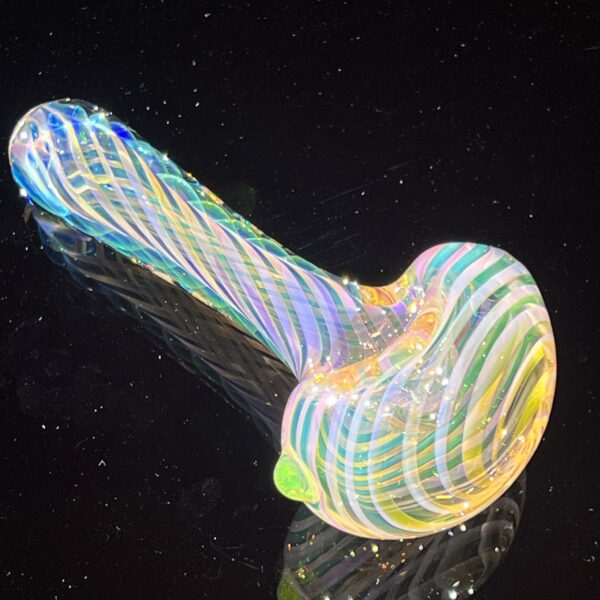 Shop Thick Fume Pipe Green Slyme Marble in australian