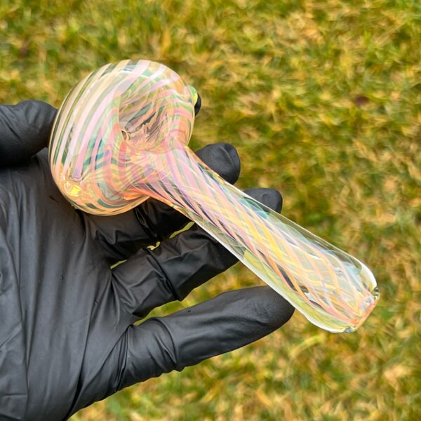 Shop Thick Fume Pipe Green Slyme Marble in australian