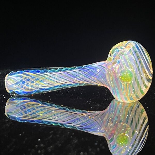 Shop Thick Fume Pipe Green Slyme Marble in australian