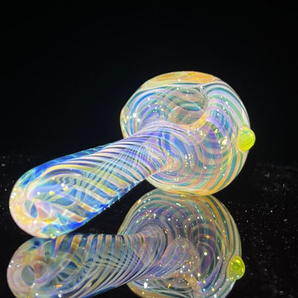 Shop Thick Fume Pipe Green Slyme Marble in australian