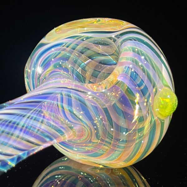 Shop Thick Fume Pipe Green Slyme Marble in australian