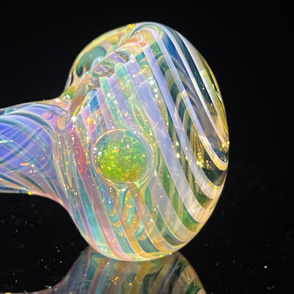 Shop Thick Fume Pipe Green Slyme Marble in australian
