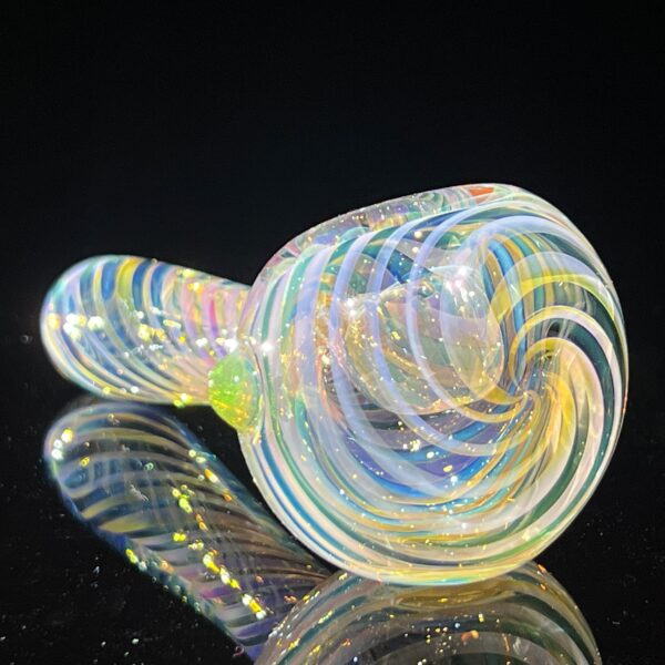 Shop Thick Fume Pipe Green Slyme Marble in australian